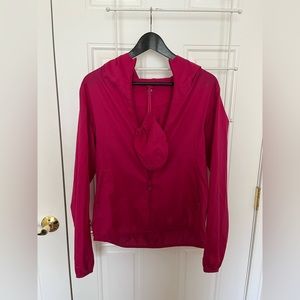 Uniqlo Pink Ultra Lightweight Jacket